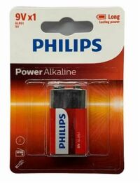 Imagem de Bateria 9V Philips Super Alcalina ( Valor Unitário )